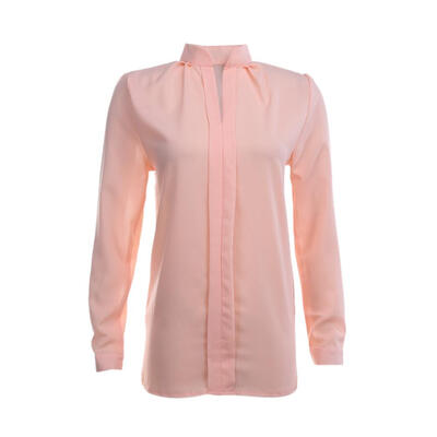 

Spring Fashion Sexy V-Neck Chiffon Blouse Temperament Ladies Pullovers Tops
