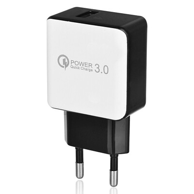 

QC 30 5V3A Quick Charger EU Plug USB AC Charger USB Wall Charger