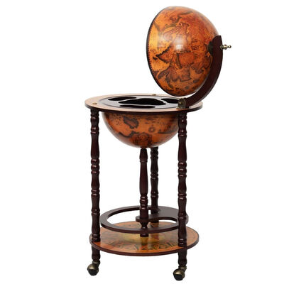 

Vintage Globe Wine Stand Bottle Rack