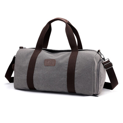 

Tailored Unisex Fashion Multi-Function Large Capacity Canvas Shoulder Bag Travel Bag