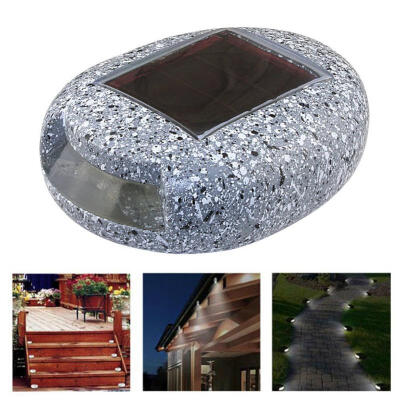 

Solar Powered Resin Stone Shape Underground Buried Light Outdoor Waterproof Yard Garden Lawn Lamp