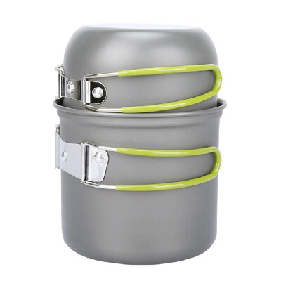 

13Pcs Camping Cookware Mess Kit Outdoor Portable Folding Wood Stove Pot Set Bowls Spoon Fork Cutter Tableware Cooking Set