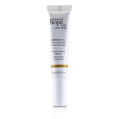 

PHILOSOPHY - Renewed Hope In A Jar Glow Drops - Instant Radiance Ampoule 15ml05oz