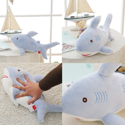 

YIWULACute Plush Toys Lifelike Shark Soft Stuffed Animals Dolls Kids Gift New 177in
