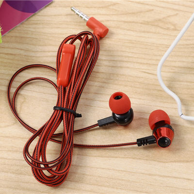 

Wired Earphone With Microphone 35mm In-ear Stereo Headsets For Computer Cell Phone for Multi Devices