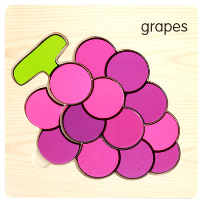 

Tailored Wooden Lovely Puzzle Educational Developmental Baby Kids Training Toy Gift