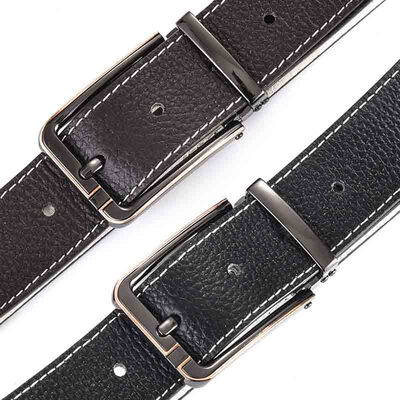 

Ins wind layer leather female leather pin buckle belt casual simple wild fashion female jeans Korean version