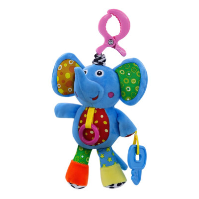 

Tailored Baby Infant Rattles Plush With Teether Cute Animal Hanging Bell Play Toys Doll