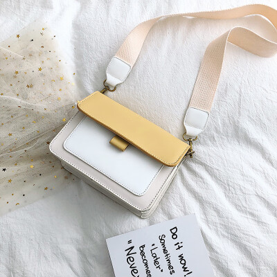 

Summer French small foreign air bag female 2019 new Korean version of the wild single shoulder slung fashion chain small square bag