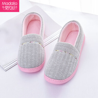 

Modal Madallo month shoes spring&autumn bag with non-slip soft bottom maternity slippers autumn&winter warm thickening sitting month pregnant women shoes indoor pregnant women home shoes gray  recommended 39-40 yards