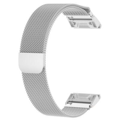 

Milanese Metal 22mm Watch Band Strap for Garmin Fenix 5 5Plus Forerunner935