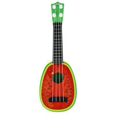 

Siaonvr 1pc Children Learn Guitar Ukulele Mini Fruit Can Play Musical Instruments Toys