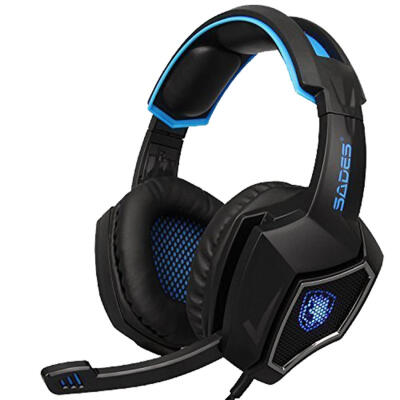 

SADES Spirit Wolf 71 Surround Stereo Gaming Headset with Mic for PC Gamer