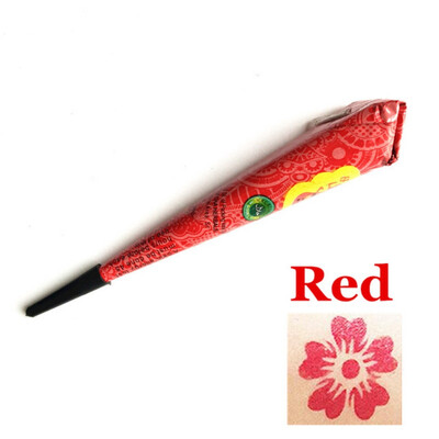 

Indian Henna Paste Tattoo CreamBeauty Women Finger Body Cream Paint DIY Temporary Drawing for Tattoo Stencil