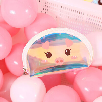 

Toponeto Colorful Coin Purse Ins Style Womens Cosmetic Bag Data Cable Storage Bag