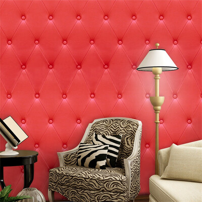 

Gobestart 3D Vintage Leather textured wallpaper PVC Mural Realistic Look Waterproof