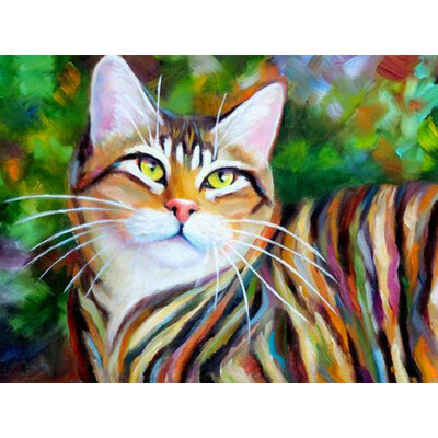 

5D DIY Diamond Painting Animal Cat Full Round Drill Picture Of Rhinestone Embroidery Sale Diamond Mosaic Home Decor Gift