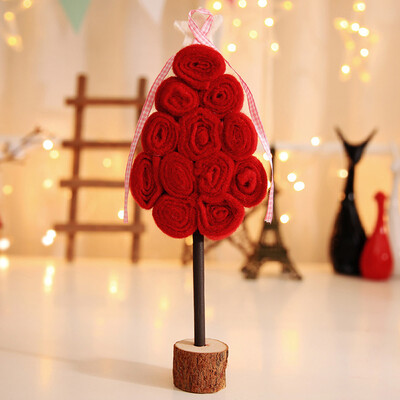 

Tailored Wool Felt Christmas Tree Xmas Tree The Mall Show Ornaments Christmas Home Decors