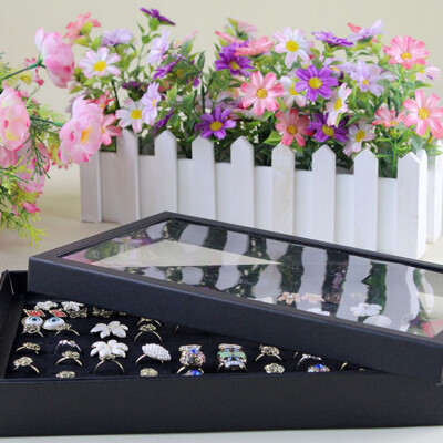 

〖Follure〗Fashion Jewelry Organizer Box Holder Show Case For Ring Earring Storage Display