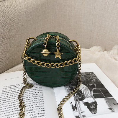 

Advanced sense bag Yangqi chain handbag handbag new 2019 texture Messenger bag wild ins small round bag