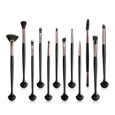 

10pcs Eye Makeup Set Eyelash Eyebrow Brush Fat Head Brush Foundation Powder Brush Makeup Tool Kit