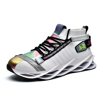 

Mens shoes sneakers fashion reflective shoes non-slip wear-resistant fitness running shoes