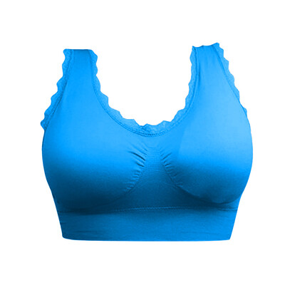 

〖Follure〗Sports Bras - Padded Seamless High Impact Support for Yoga Workout Fitness