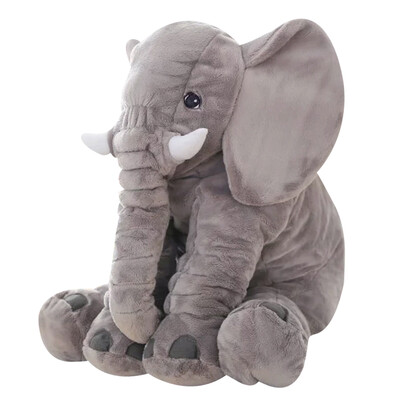 

Large Plush Elephant Toy Kids Sleeping Back Cushion Elephant Doll Baby Doll