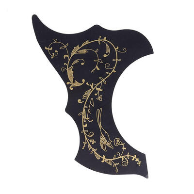 

Ballad Guitar Hummingbird Flower Pickguard Scratch Plate Guitar Decoration