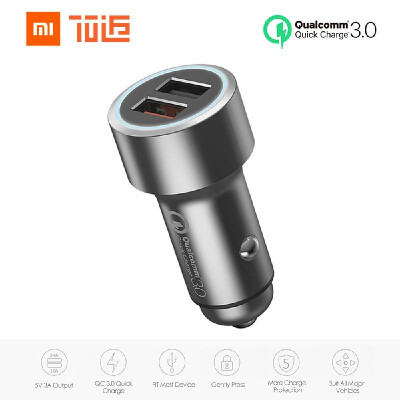 

70mai Car Charger Quick Charge 2USB Ports Metal Dual USB