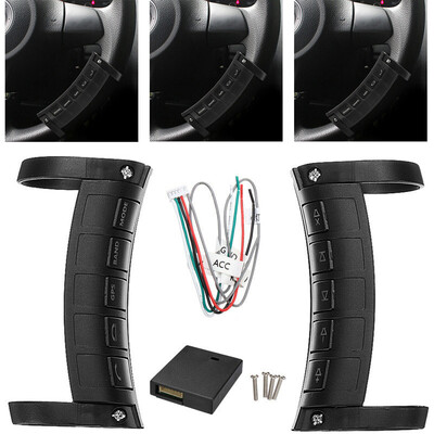 

Wireless Steering Wheel DVD Navigation Button Control Square Control Auto Parts