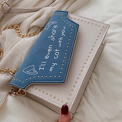 

On the new female 2019 summer new wave Korean version of Joker Messenger bag girl chain bag fashion small square bag