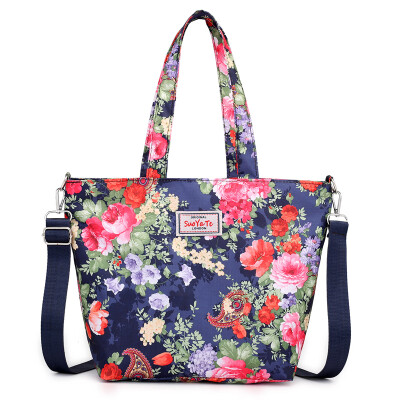 

Cloth womens printed shoulder bag ladies canvas bag handbag large tote bag Oxford cloth bag