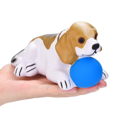

Gotoamei Squeeze Cute Kneeling Dog Slow Rising Cream Scented Decompression Toys