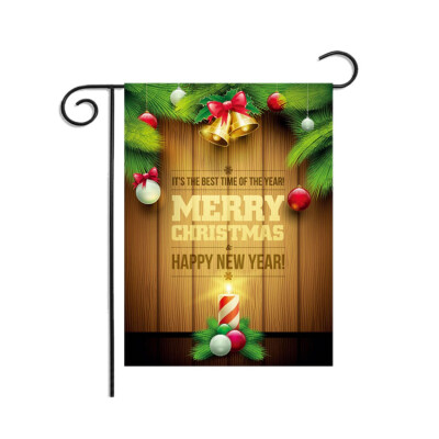 

2020 Christmas Series Garden Flag Cartoon Printed Decorative Hanging Banner For Outdoor Yard Lawn Patio Porch Decor New Year