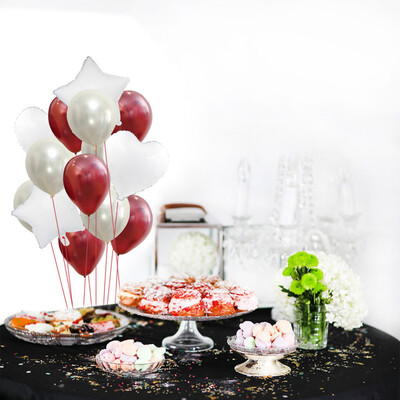 

Gobestart Multicolor Foil Balloon Set Helium Confetti Birthday Wedding Party Love Decor