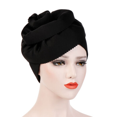 

Muslim Women Flower Cancer Chemo Hat Hijab Hair Loss Head Scarf Turban Cap New