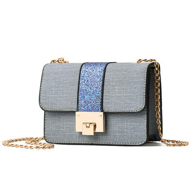 

Womens small bag new Korean version of the tide wild summer chain shoulder mini bag Messenger bag girl bag