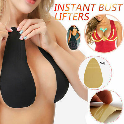 

2Pcs Silicone Push Up Strapless Invisible Breast Lifting Bra Nipple Cover