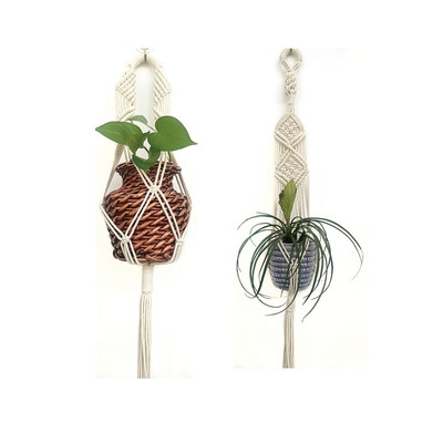 

MEIYU Cotton rope short set of 4 handmade decorations 10038