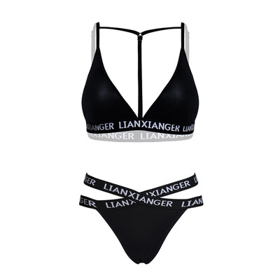 

Toponeto Women Transparente Underwear Sexy Girl Bra Set Lace Bra Panty Set