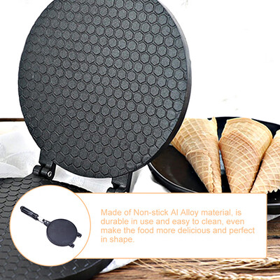 

Egg Roll BakerHousehold Kitchen Gas Nonstick Waffle Cone Making Mold Mould Baker Egg Roll Baking Tool Waffle Cone Baker