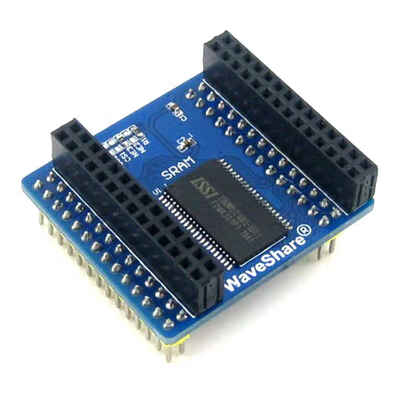 

IS62WV51216BLL SRAM Board Memory Storage Module for SRAM with 16-bit Parallel Interface Extra 8Mbit Memory