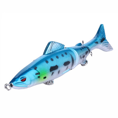 

1Pcslot 3D eyes Fishing Lure Pencil Hard Bait 130mm 18g Artificial Bait Multi Jointed Sections Wobblers Pesca Fish Tackle