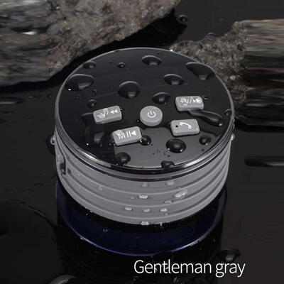 

F08 Wireless Bluetooth Speaker Waterproof Shower 3D Speaker With LED Mood Lights Suction Cup Hands-free Mic
