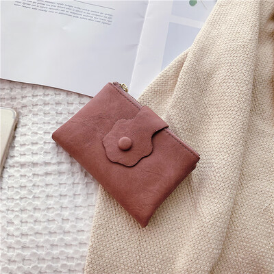 

Summer small bag female 2019 new Korean womens short wallet ladies purse thin mini wallet