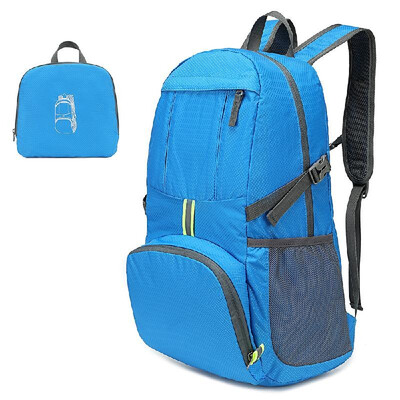 

35L Lightweight Folding Backpack Water Repellent Bag Pack for Camping Climbing Hiking Traveling Schooling