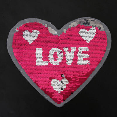 

Greensen LOVE Heart Shape Patch Embroidered Patch Cloth Sticker Lace Applique Clothing Accessories