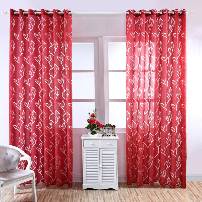 

Gobestart 1Pcs Solid Window Curtain Drape Panel Daylight Protection Sheer Scarf Valances