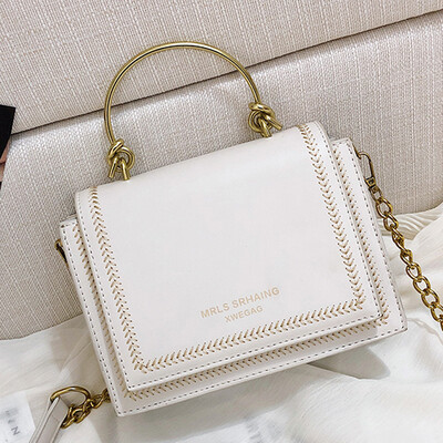 

Summer 2019 new tide Korean Messenger bag Joker color small square chain shoulder bag handbag